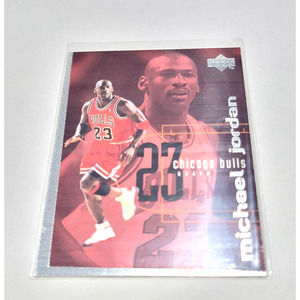 1998-99 Upper Deck #311 Michael Jordan Checklist Card Chicago Bulls